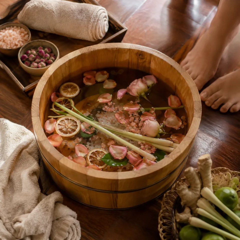 Đá nóng massage